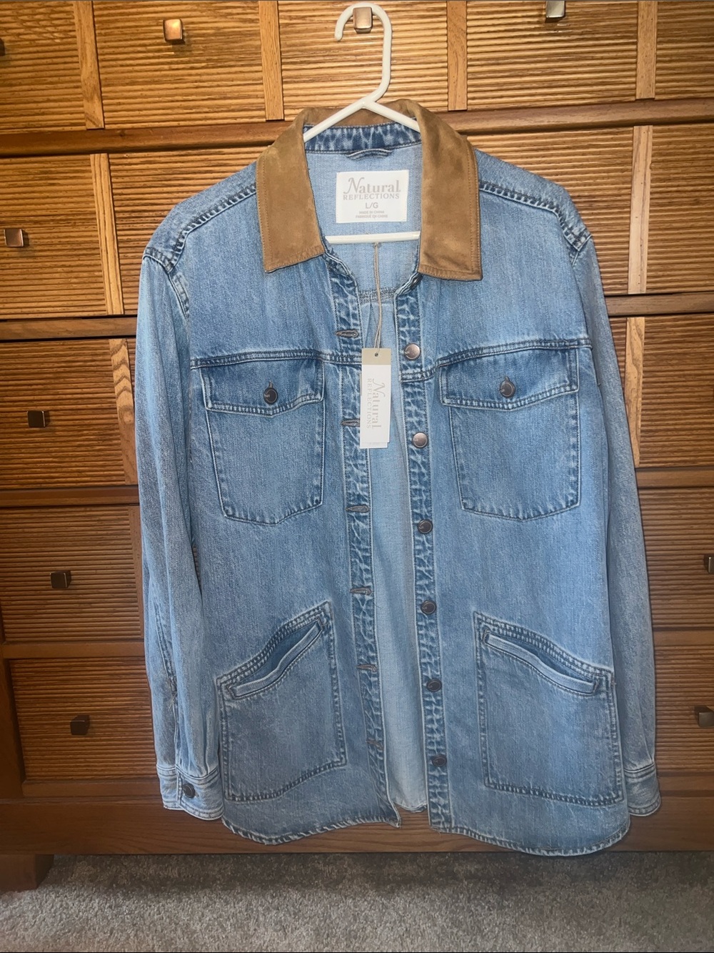 DENIM BARN SHACKET